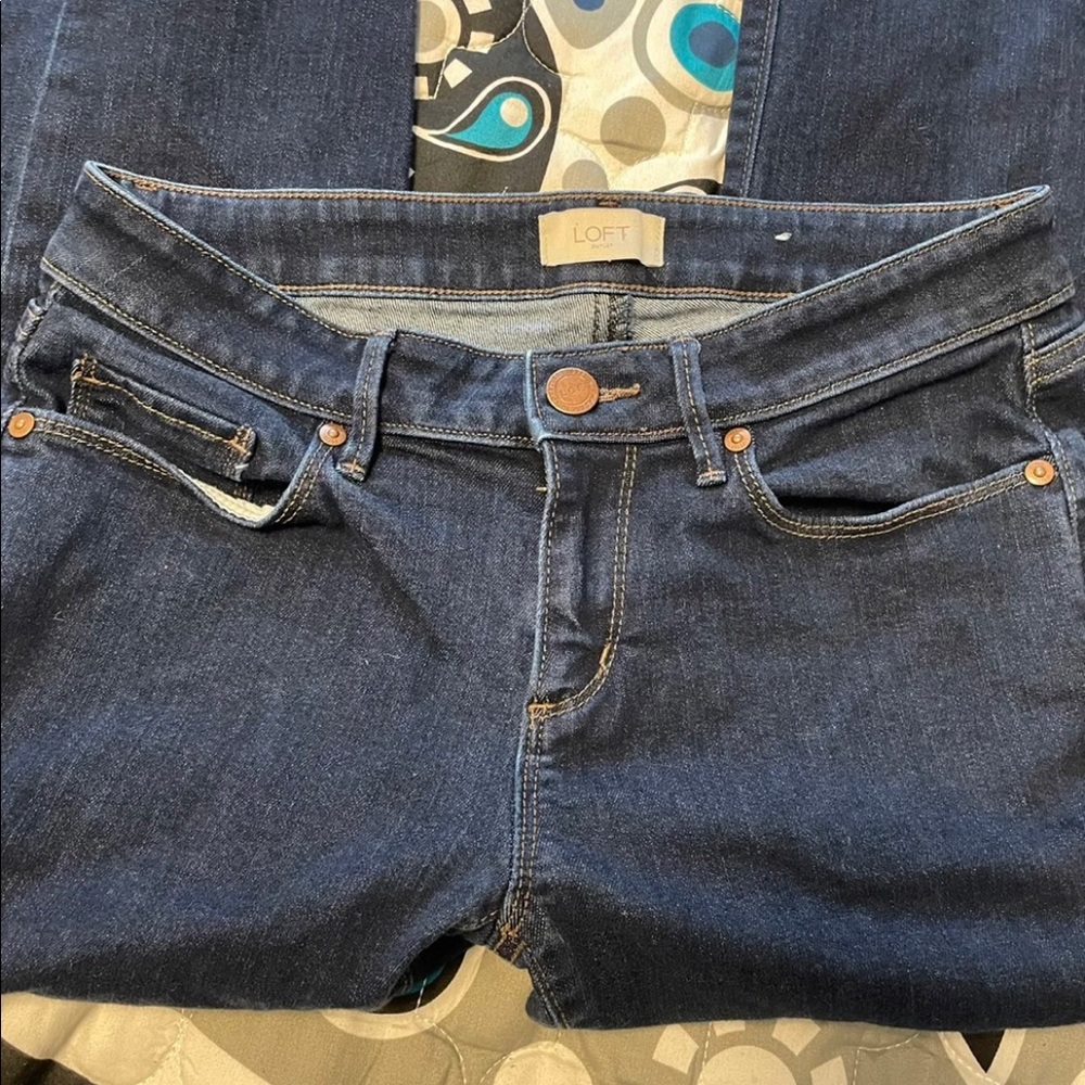 Loft skinny curves size 2